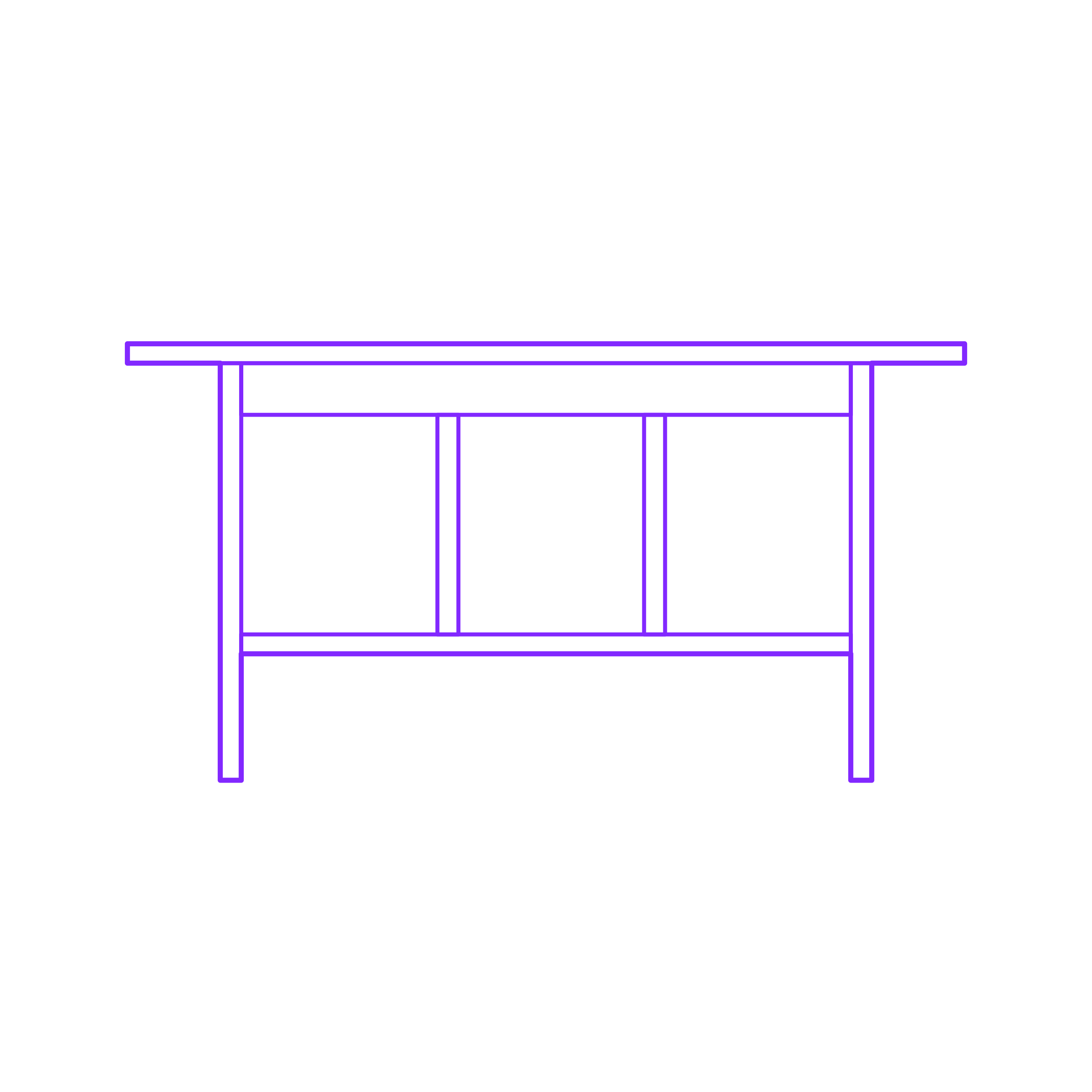 Buildings Steel Walls Header C Joists Outline Icon Svg Set Free Vectors